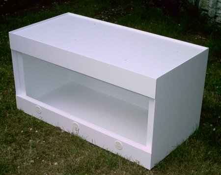 Kunststoffterrarium Stapelbar mit Möbellüftung